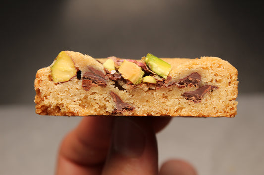 Koekjes met Pure Chocola en Pistache