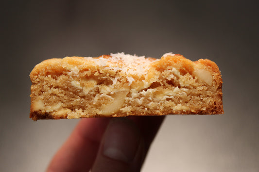 Kokoskoekjes met Witte Chocola en Macadamia