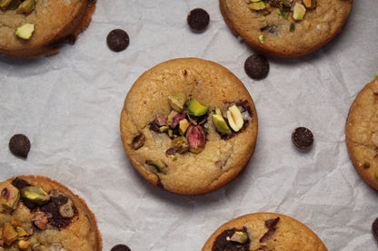 Koekjes met Pure Chocola en Pistache