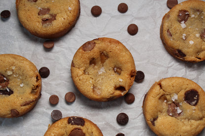 Chocolate Chip koekjes met Fudge en Zeezout