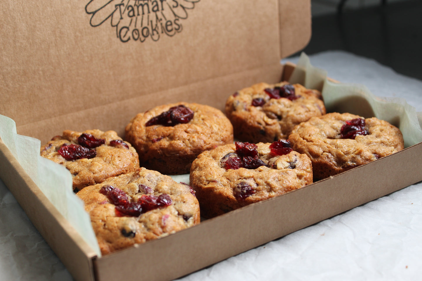 Havermoutkoekjes met Cranberry en Walnoot
