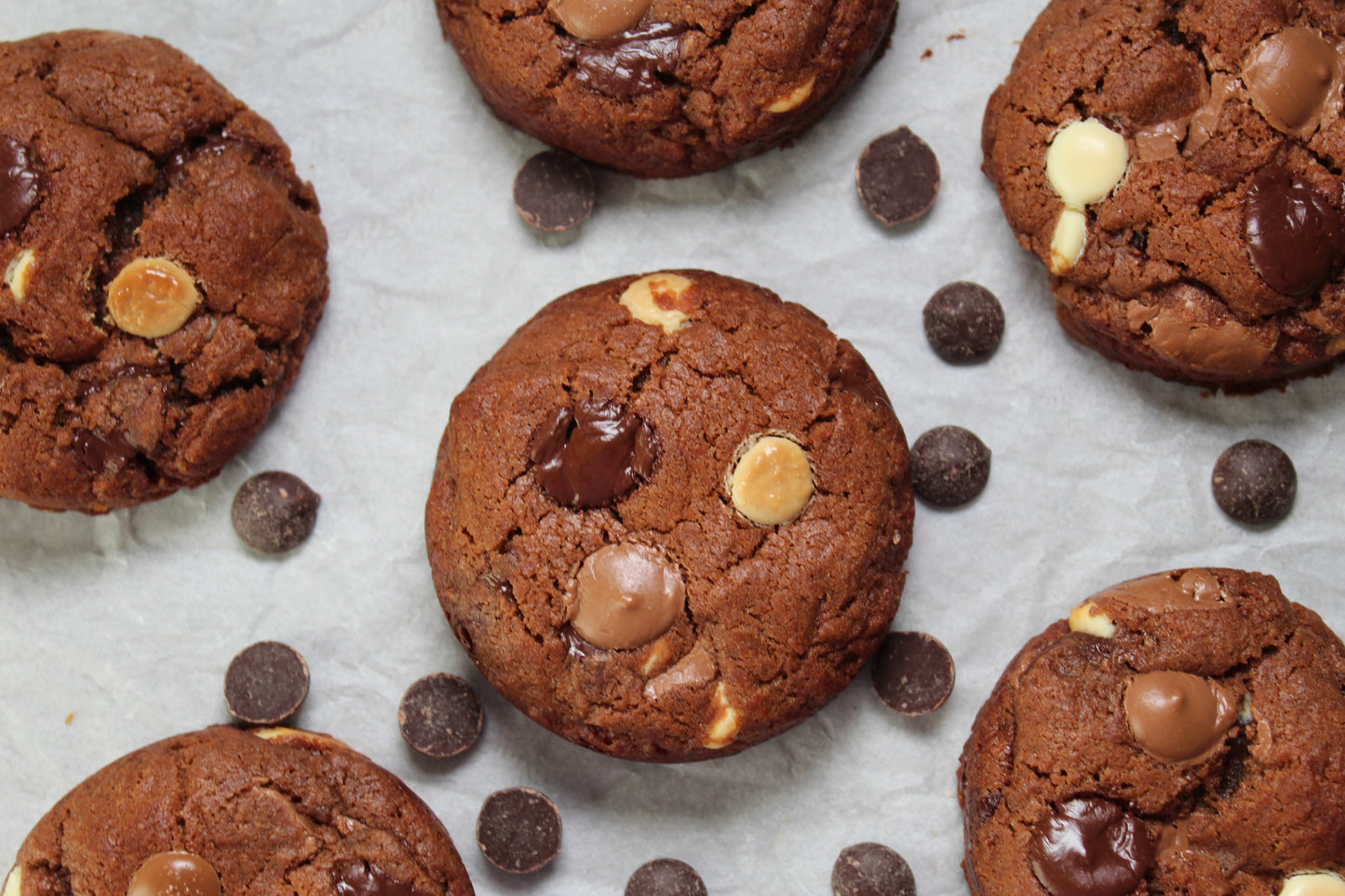 Triple Chocolate Koekjes